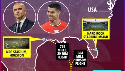 虎扑-太阳报：葡萄牙队选择墨西哥的派对之都坎昆作为世界杯基地